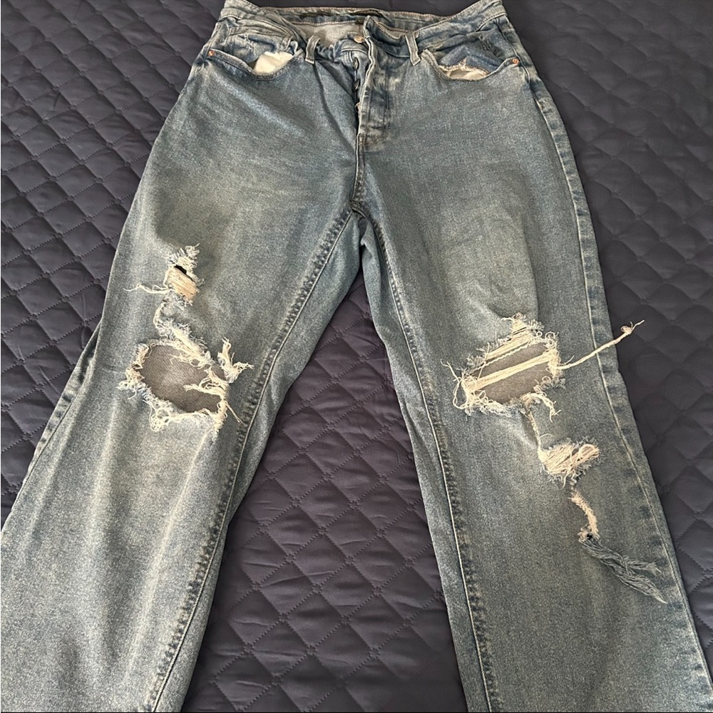 Wild Fable Super High-Rise Straight Jeans - Size 12